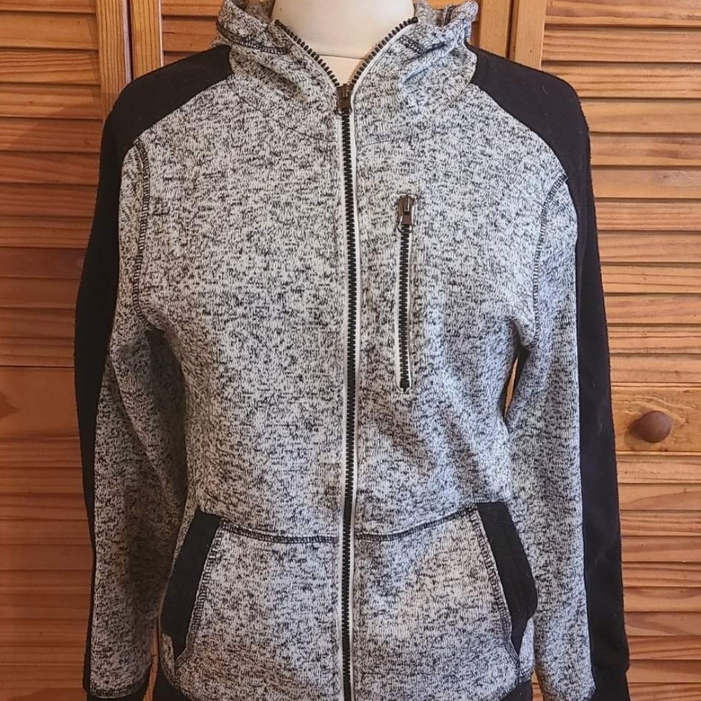 💓 2/15.00 Knit Hooded Jacket